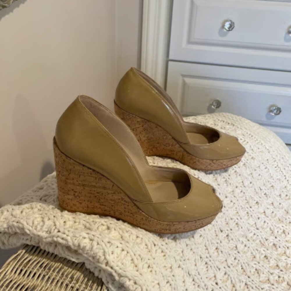Via Spiga platform wedge pump